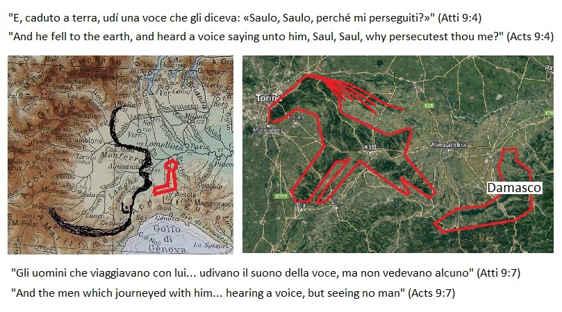 Conversione dell'apostolo Saulo San Paolo, cade a terra a Damasco (Conversion of the apostle Saul Saint Paul, fell to the earth in Damascus)